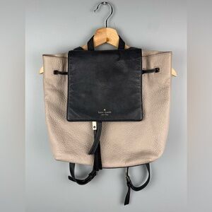 Kate Spade Two-Tone Leather Backpack